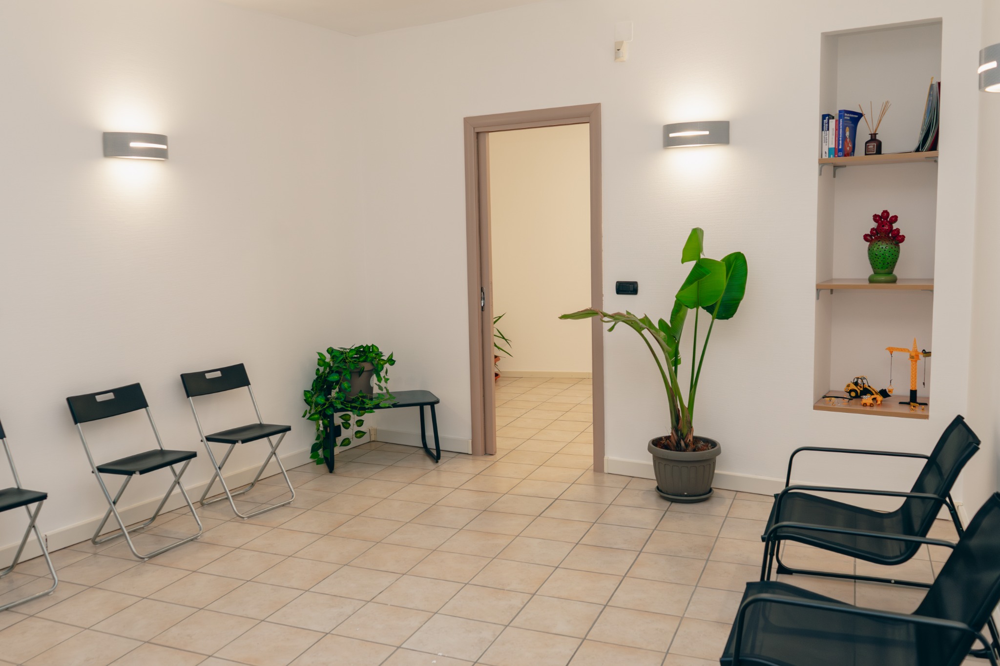 Sala di accoglienza della sede